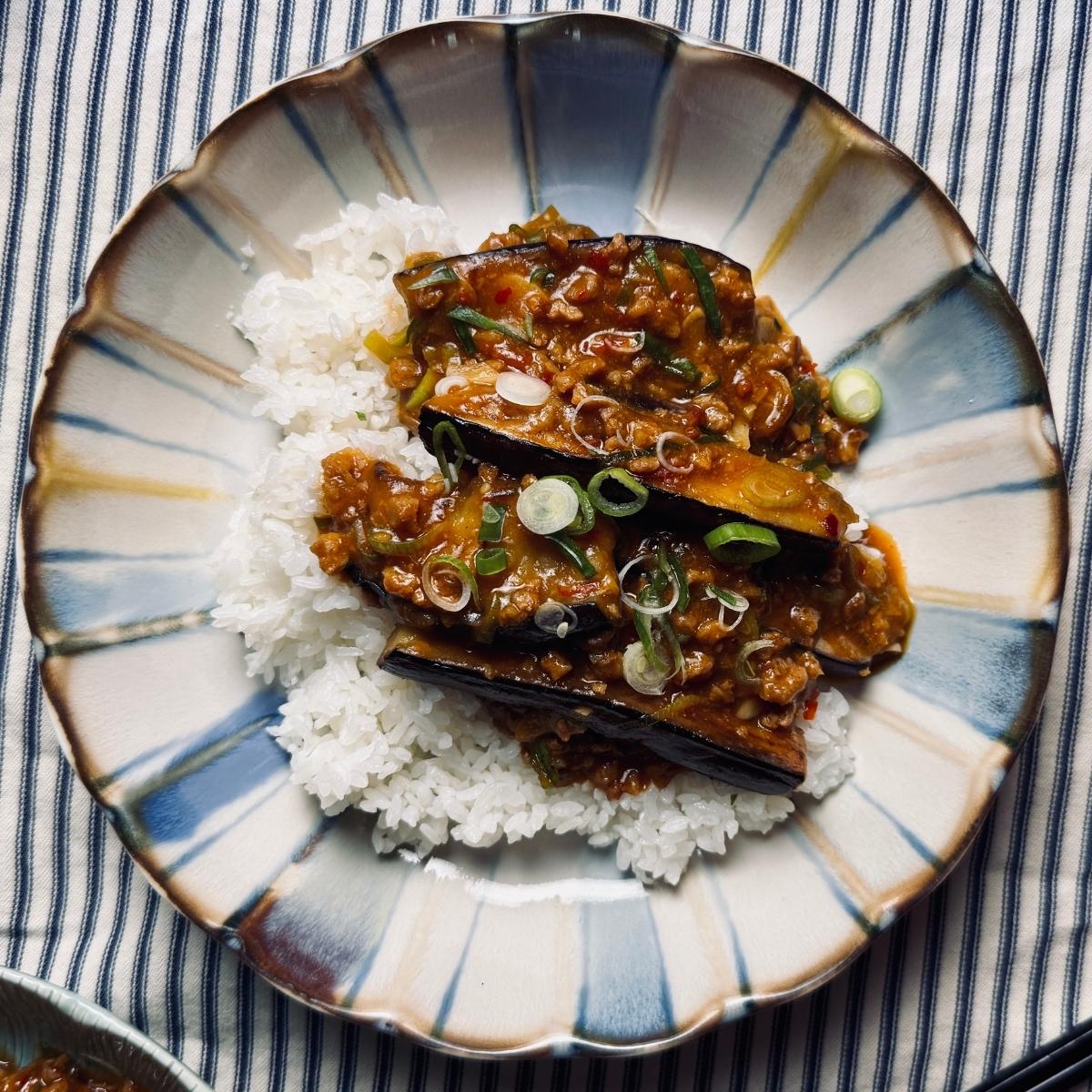 Vegan Mabo Nasu (Mapo Eggplant 麻婆茄子)