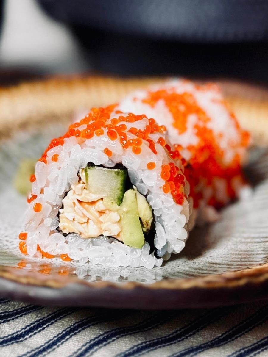 california roll close up